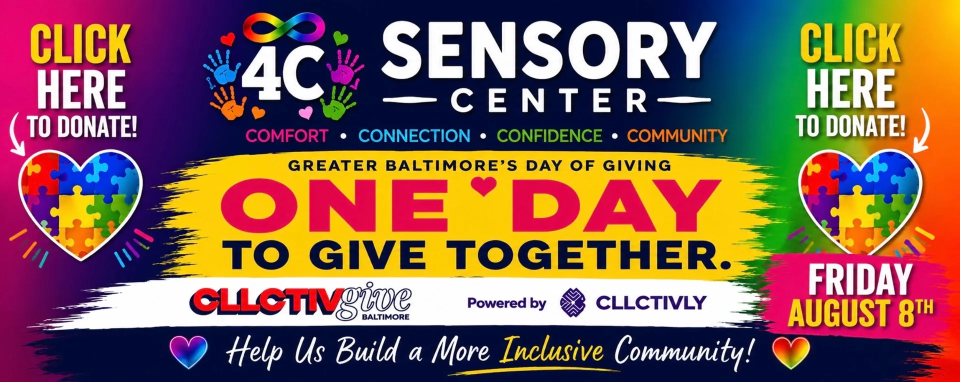 4C Sensory Center — Help us build a more inclusive community. One day to give together.